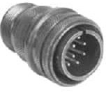 Фото 1/2 MS3106A20-29PW, Circular MIL Spec Connector 17P Size 20 Straight Plug MIL-DTL-5015