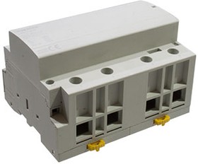 Фото 1/6 LNC1-100, магнитный пускатель 230В AC, 100A, 4NO на DIN рейку (контактор модульный, силовое электр