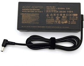 Фото 1/2 Блок питания (сетевой адаптер) для ноутбуков Asus 20V 10A 200W 6.0x3.7 мм черный, без сетевого кабеля Premium