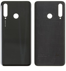 Задняя крышка аккумулятора для Huawei Honor 20 Lite, 20S, P30 Lite 48 MP (черная)