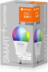 Фото 1/4 Лампа светодиодная LEDVANCE SMART 14W E27 2700-6500K RGB груш 4058075485518