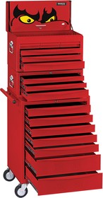 TC816SV, 8 Series 16 drawers Metal Tool Box, 660 x 305 x 250mm