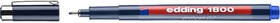 Капиллярная ручка-фломастер для черчения круглый наконечник, 0.7 мм, синий E-1800-0.7#3