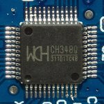 Микросхема интерфейсов CH348Q