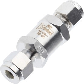 Фото 1/6 4A-C4L-25-SS, Stainless Steel Single Check Valve 1/4in, 414 bar