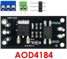 Фото 1/2 AOD4184 - MOSFET модуль управления, силовой ключ (40В/50A)