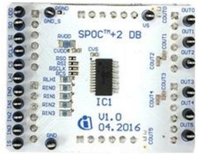 SPOC2DBBTS710404ESETOBO1, Power Management IC Development Tools The BTS71040-4ESE Daughterboard is a small PCB with soldered SPOC+2 device o