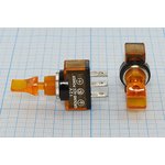 Рычажный переключатель (тумблер), 12В, 20А, переключение ON-OFF, d11.2h17 ...