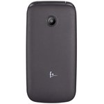 Мобильный телефон F+ Flip2 Black, 2.4'' 240х320, 32MB RAM