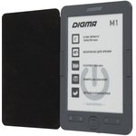 M1G, Книга электронная E-book Digma M1 d.gry