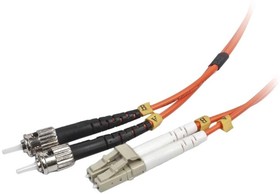 CFO-LCST-OM2-10M, Кабель Cablexpert, мультимодовый, оптоволоконный, LC/ST, (50/125 OM2),10 м