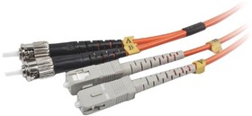 CFO-STSC-OM2-1M, Кабель Cablexpert, мультимодовый, оптоволоконный, ST/SC, (50/125 OM2), 1 м