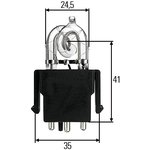 Лампа ксеноновая D1S 4300K HELLA 1 шт. в индивидуальной упаковке 8GS178560-801