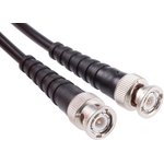 L00011A1451, Male BNC to Male BNC Coaxial Cable, 2m, RG58C/U Coaxial, Terminated