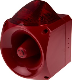 Фото 1/3 PNC-0003, Nexus Series Red Sounder Beacon, 10 60 V dc, Wall Mount, 120dB at 1 Metre