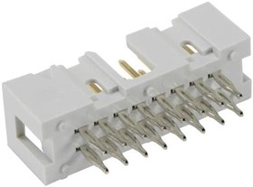 09185146329, Pin Header, скрытый, Wire-to-Board, 2.54 мм, 2 ряд(-ов), 14 контакт(-ов), Сквозное Отверстие