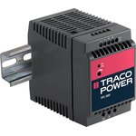 TPC 080-148, TPC DIN Rail Power Supply, 85 264 V ac / 90 375V dc ac, dc Input ...
