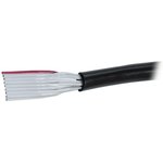 3759-40, Round Flat Cable 40x 0.08 mm² Unshielded 300V