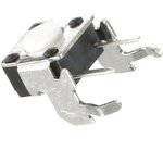 1825027-2, Tactile Switches SPST OFF(ON) R/A T/H TACT SWITCH