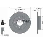 92134903, Диск тормозной MITSUBISHI COLT CZC 06-09, COLT VI 04-12 ...