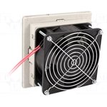 CV-150-32-230 , Fan: AC, axial, 230VAC, 150x150x38mm, 125cc.m/h, 45dB, IP54