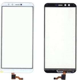Сенсорное стекло (тачскрин) для Huawei Honor 9 Lite белый