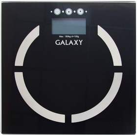 Фото 1/9 Весы напольные электронные Galaxy GL 4850 макс.180кг черный