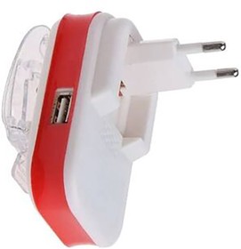 Фото 1/3 Блок питания универсальный (лягушка) USB, LED