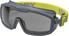 Фото 1/9 9143283, Scratch Resistant Anti-Mist Safety Goggles with Grey Lenses