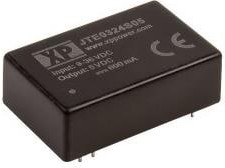 JTE0324D24, Isolated DC/DC Converters - Through Hole DC-DC, 3W, 4:1 INPUT, 24 P DIP, 2 OUTPUTS