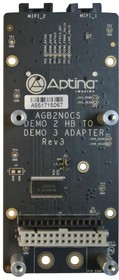 Фото 1/2 AGB2N0CS-GEVK, Evaluation Board, AGB2N0CS Adapter Board, Demo 2x Headboard To Demo 3 Baseboard
