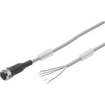 NEBU-M12G5-K-10-LE5, Cable, NEBU Series, For Use With Energy Chain ...