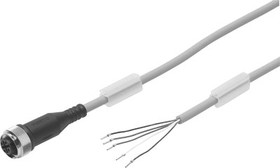 Фото 1/2 NEBU-M12G5-K-10-LE5, Cable, NEBU Series, For Use With Energy Chain, High Mechanical Load