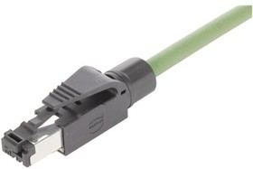 09451511108, Modular Connectors / Ethernet Connectors RJI IP20 DATA PLUG BULK