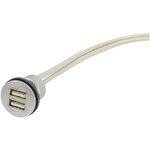 09454521952, USB Connectors Har-port 2x USB 2.0 A-A 1,5m cable