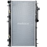 Радиатор основной Metaco 8010219