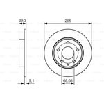 0 986 479 C26, 0 986 479 C26_диск тормозной задний !\ Mazda 3 13