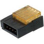 37103-A124-00E MB, 3-Way IDC Connector Plug for Cable Mount, 1-Row