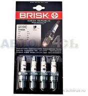 LR15YC свечи BRISK SUPER (Чехия) к-т 4шт.