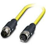 1406133, Sensor Cables / Actuator Cables SAC-5P-MS/0.5-542/ FSSH SCO BK