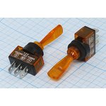 Рычажный переключатель (тумблер), 12В, 20А, переключение ON-OFF, d11.2h28 ...