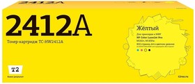 Фото 1/2 T2 W2412A картридж TC-HW2412A для HP Color LaserJet Pro M182n/M183fw (850 стр.) Желтый, с чипом