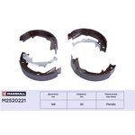 M2520221, Колодки стояночного тормоза Hyundai Getz (TB) 02-, Sonata IV (EF) 98- ...
