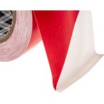 Scotch 767 Red, White Vinyl 33m Lane Marking Tape, 0.13mm Thickness