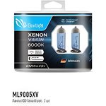 Лампа 12V HB3 60W P20d 6000K ClearLight XenonVision 2 шт. DUOBOX ML9005XV