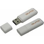 USB 2.0 QUMO 8GB Optiva 01 White [QM8GUD-OP1-white]