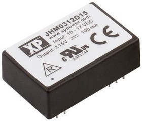 JHM0324S05, Isolated DC/DC Converters - Through Hole MEDICAL APPROVED DC-DC 3 WATTS