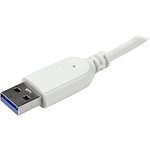 ST43004UA, 4 Port USB 3.0 USB A Hub, USB Bus Powered, 112 x 36 x 18mm