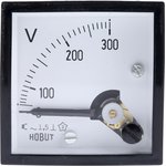 D48MIS300V/2-001, Analogue Voltmeter AC, 45 x 45 mm