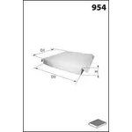 EKR7002, Фильтр салона угольный